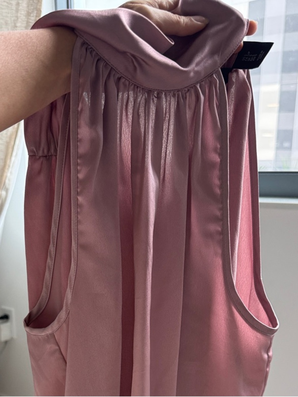 Satin top size S